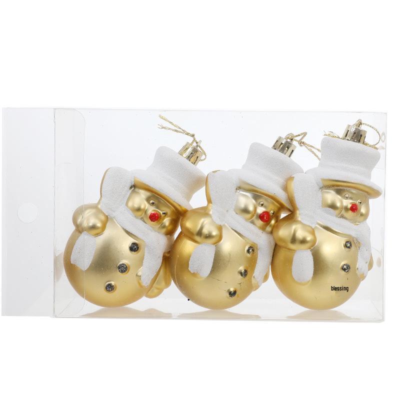 Hand-Painted Flat Candy Christmas Tree Ornament Set