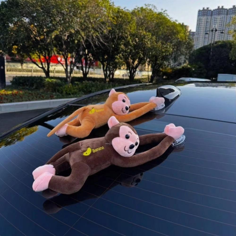 Hanging Monkey Gibbon Car Pendant Long Arm Ape Monkey Doll Pendant Fashion Monkey Plush Toys
