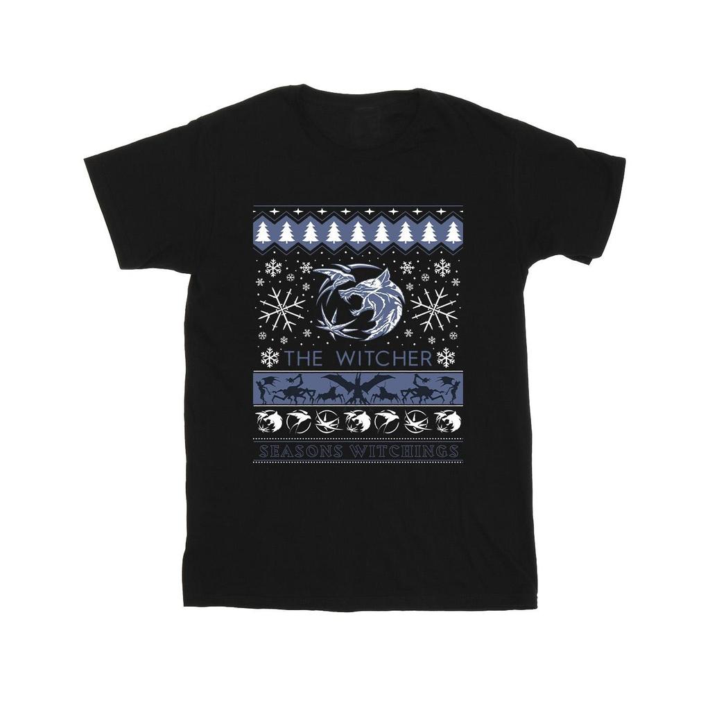 Netflix Mens The Witcher Seasons Witchings T-Shirt