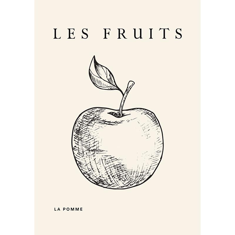 

Одуванчик Яблоко Фрукты Растение Холст Картины Печать Бохо Настенное Искусство Постеры Минималистские Абстрактные Картины для Гостиной Домашний Декор 21x30cm No Framed