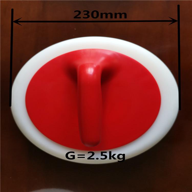 Dryland Curling Ball Tabletop Simulation: Rolling Ice Stone for Standard Sports Track Curling 1.5 kg 190×50