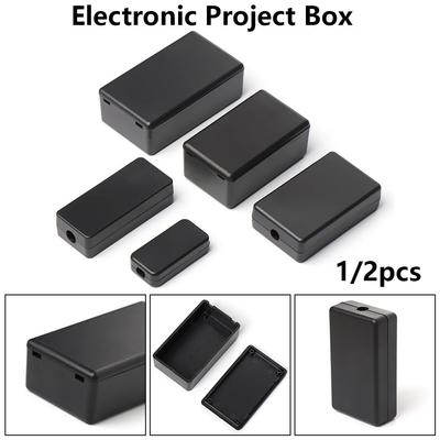 Caja de proyecto electrónico con cubierta impermeable de alta calidad para bricolaje, caja de instrumentos