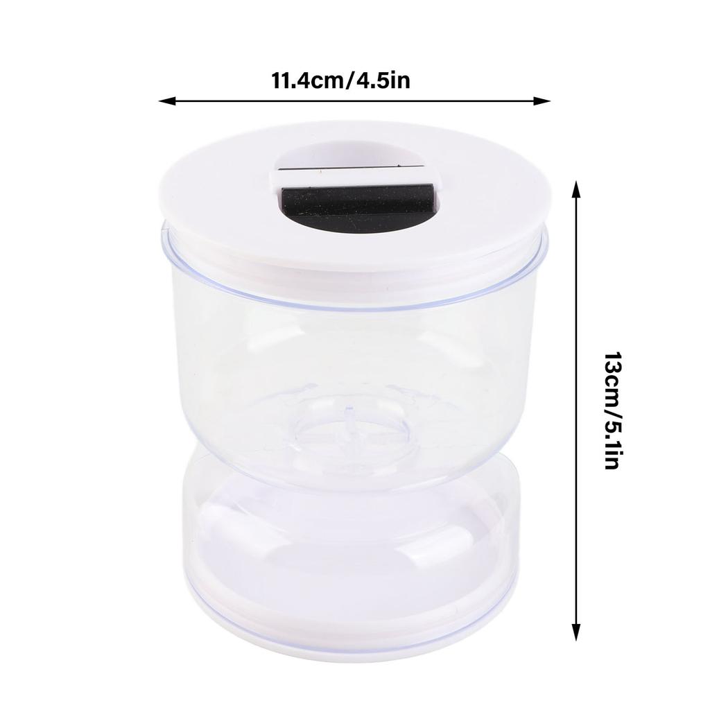 Přesýpací sklenice na okurky Separátor šťávy Mokré a suché Nepropustný Vzhůru nohama Nádoba na olivy a jídlo