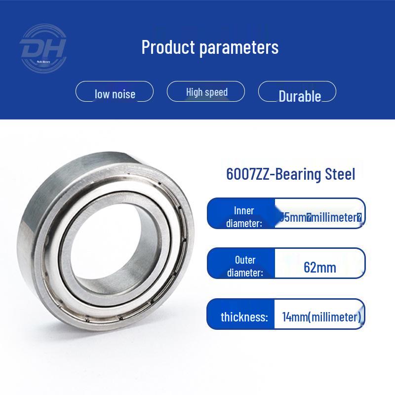 Precision Stainless Steel Ball Bearings: Deep Groove 6007, 6008, Miniature 6003