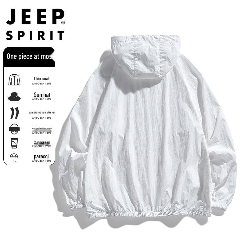 JEEP SPIRIT Unisex UV Protection Lightweight Sun Jacket