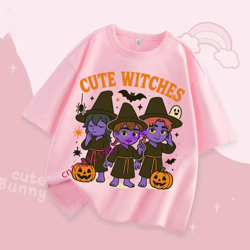 Dětské Hallowmas Oblečení s krátkým rukávem Dárek KPop Tričko Lovci démonů pro děti Kreslené tričko Top Bílé Kulatý výstřih Oblečení