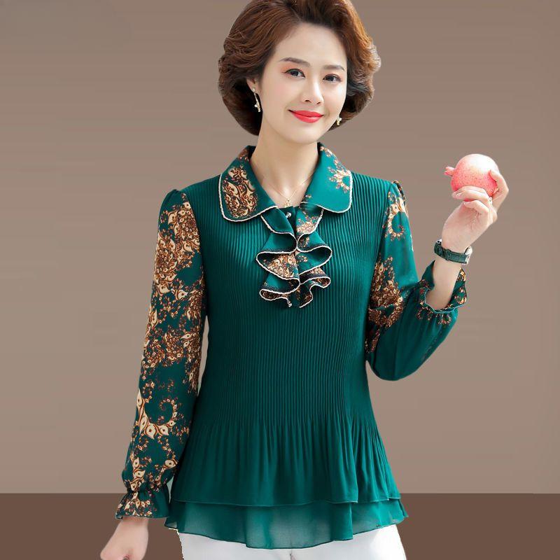 

Весенняя модная универсальная рубашка из шифона с длинными рукавами для женщин, тонкая футболка больших размеров 3XL