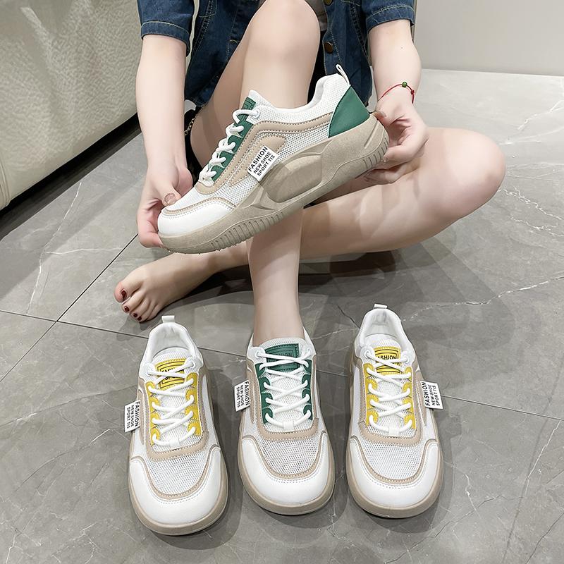 New Women Casual Sneakers Autumn Spring Sports Shoes Walking Comfortable Breathable Ladies Vulcanize Shoes Female Running Shoes