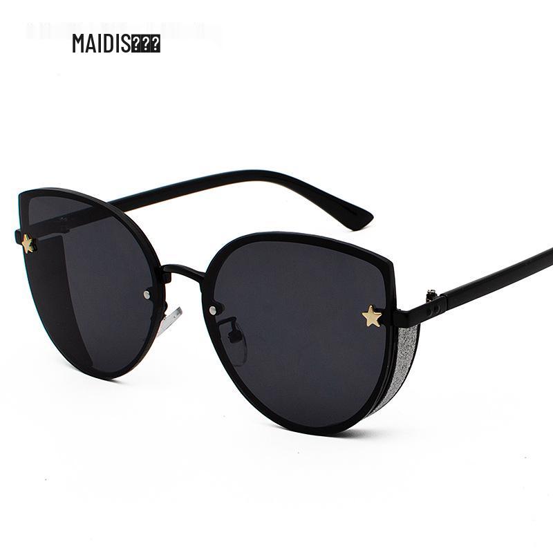 Jett 9229 Trendy Ocean Lens Sunglasses, Couple’s Thick Full Metal Frame.