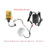 CCTV Camera Surveillance Adapter DC 9V-12V RCA Female Audio Monitor MIC Sound Pickup Microphone for Security IP Camera
