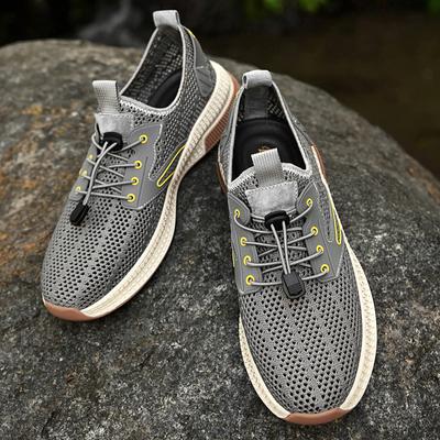Summer High-quality New Breathable Mesh Camping Shoes Men's Sports Leisure Shoes Massage Sole Men's Outdoor Running Shoes