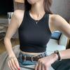 Stylish Elegance Fashion Female Casual Vest White Camisole Undershirt Female Inner 2025 Summer Outside Wear Sleeveless Bottoming Shirt Anti-glare Tops