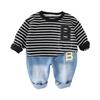 Kinder Freizeit Langarm Set, Bequeme Alltagsoutfits