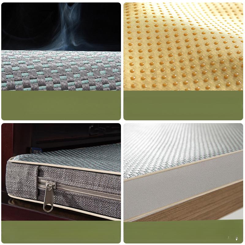 Chinese Summer Window Cushion Ledge Cushion Tatami Cushion Summer Mat Sofa Removable and Washable Sponge Window