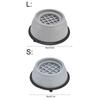 4pcs 8cm/9cm Furniture Pads Anti Skid Washer Foot Cushion Accessories Anti Vibration Pads  Dryer