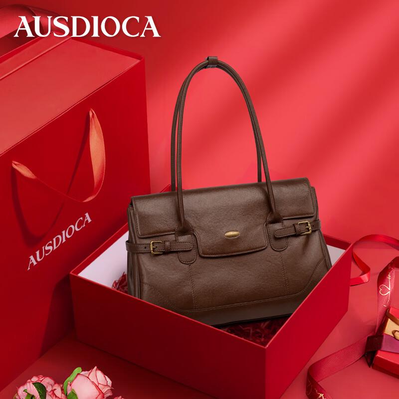 Aodi Jia 2026 Women s Premium Genuine Leather Tote Bag