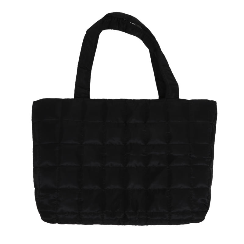 1 Pc Minimalist Quilted Puffy Tote Bag, Large Capacity Crossbody Bag, Trendy Padded Shoulder Bag For Women For Daily Commute