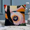 Black And White No Ball Art Pillow Cushion Cover Pillowcase Living Room Sofa Home Decor Customized