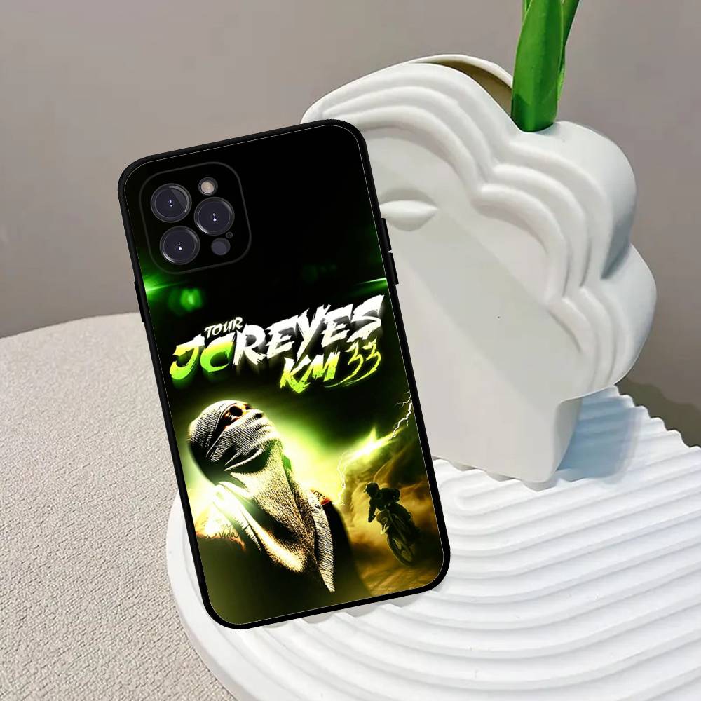 Jc Reyes Tour 2025 Phone Case For IPhone 17 16 15 14 13 12 11 Pro Max Plus Mini Silicone Black Cover