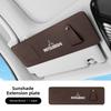 Cybhty1 Car Sun Visor Extender Panel Sunglasses Card Storage Car Accessories For Mitsubishi Pajero ASX Colt I200 Triton Ralliart Ex Star