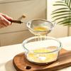 Fine Filter Strainer 304 Stainless Steel Wooden Handle Complementary Food Soybean Milk Filter Residue Spoon