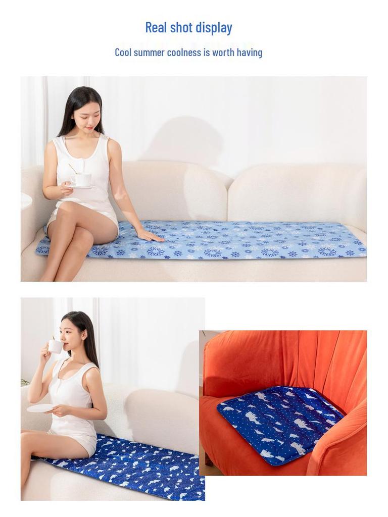 Sofa Ice Pad: Summer Cooling Water Mattress for Dorms