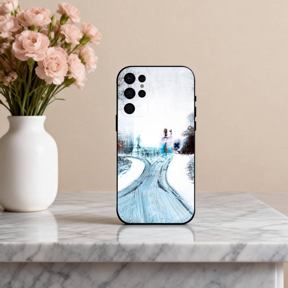 Alternative R-Radiohead -D band Phone Case For Samsung S25,24,23,22,30,21,10,9,Ultra,Plus,Lite,FE,4,5 G Soft Black Case