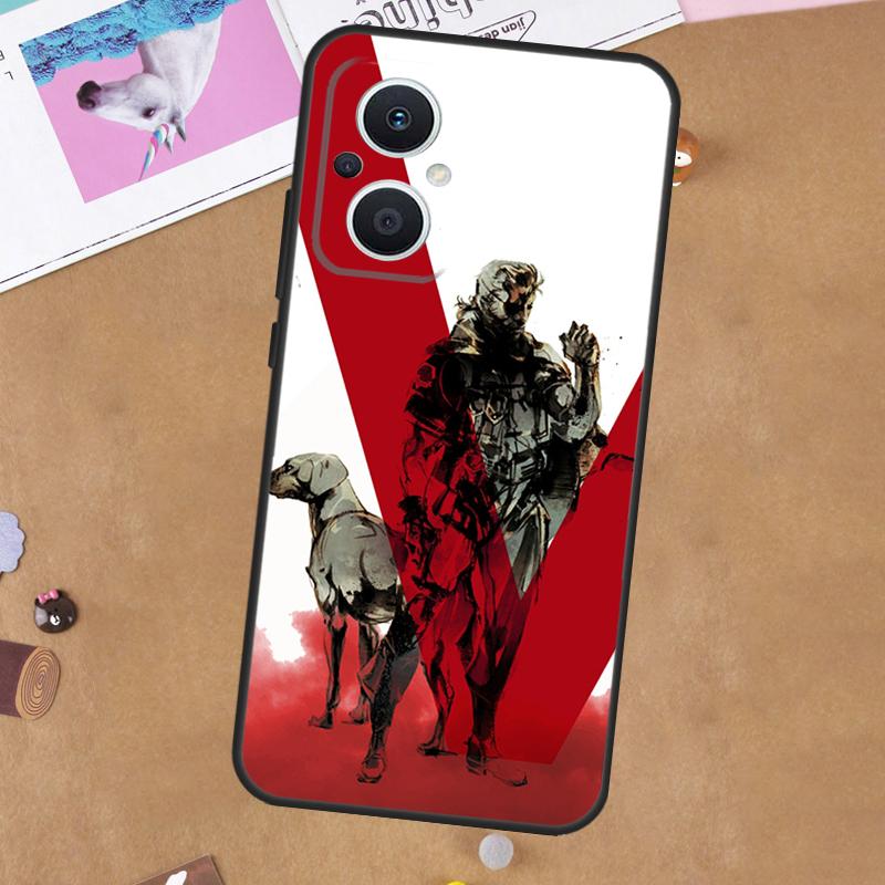 Metal Gear Solid For OPPO Reno 11F 12F 13F 14F 10 11 12 13 14 Pro 7 8 Lite 8T OPPO Find X5 X6 X8 X9 Pro Case