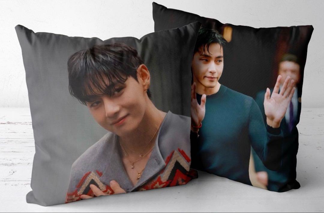 

[Б/У] Наволочка для подушки BTS CELINE Taehyung V Tae