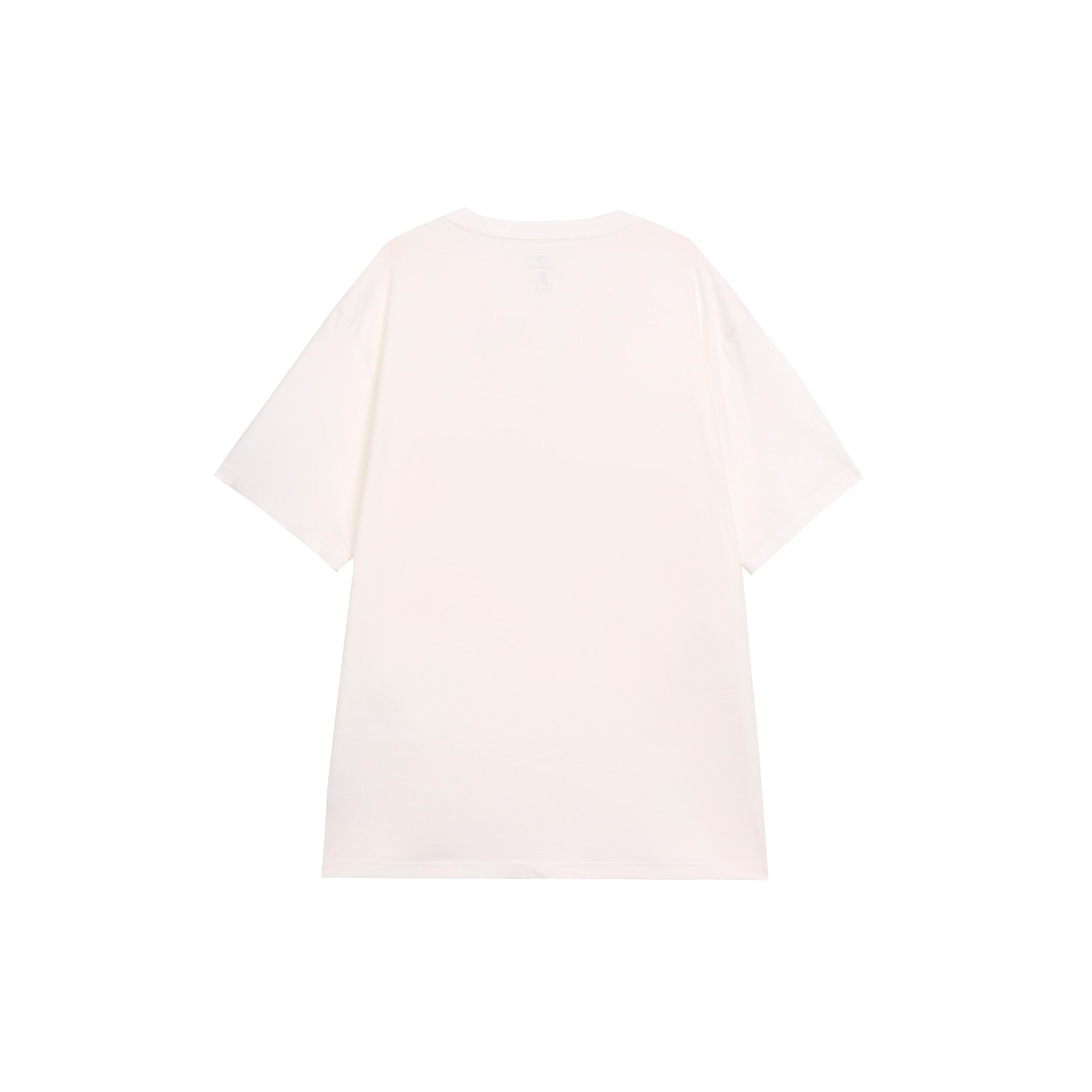 

New Converse Center Front Remi T Shirt Unisex White 10022024-A02 XXL