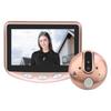 4.3in 720P Video Doorbell Peephole Camera 120 Degree Wide Angle Infrared Night Vision for Home