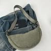 Corduroy Crossbody Bags For Women Ladies Large Capacity Shoulder Bag Fashion Purse And Handbags Solid Color Women Messenger Bag