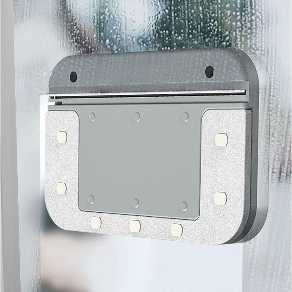 Durable Magnetic Window Cleaner Detachable Easy To Clean Double-sided Window Cleaner Anti Fall Safety Rope Glass Wiper Outside