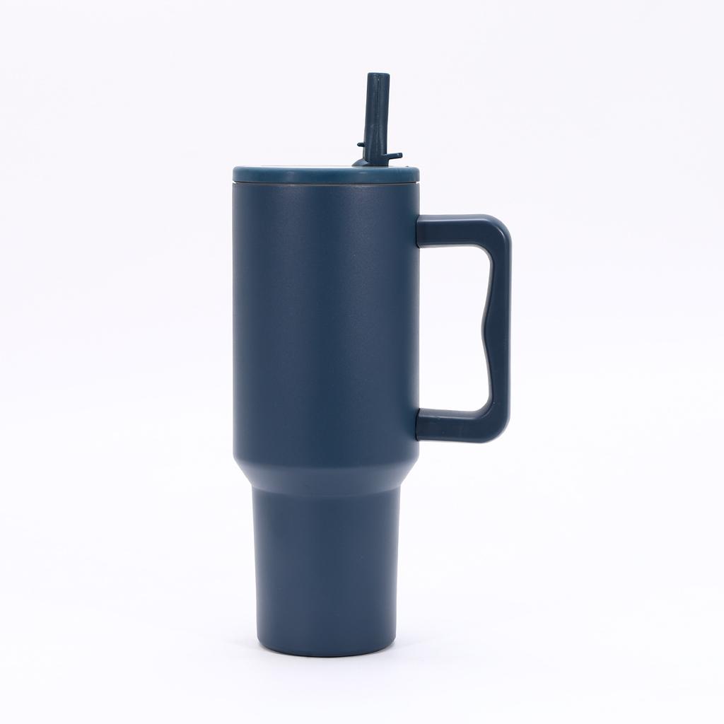 Simple third-generation 10oz car cup Big Mac cold handle ice cup large-capacity portable thermal insulation water cup