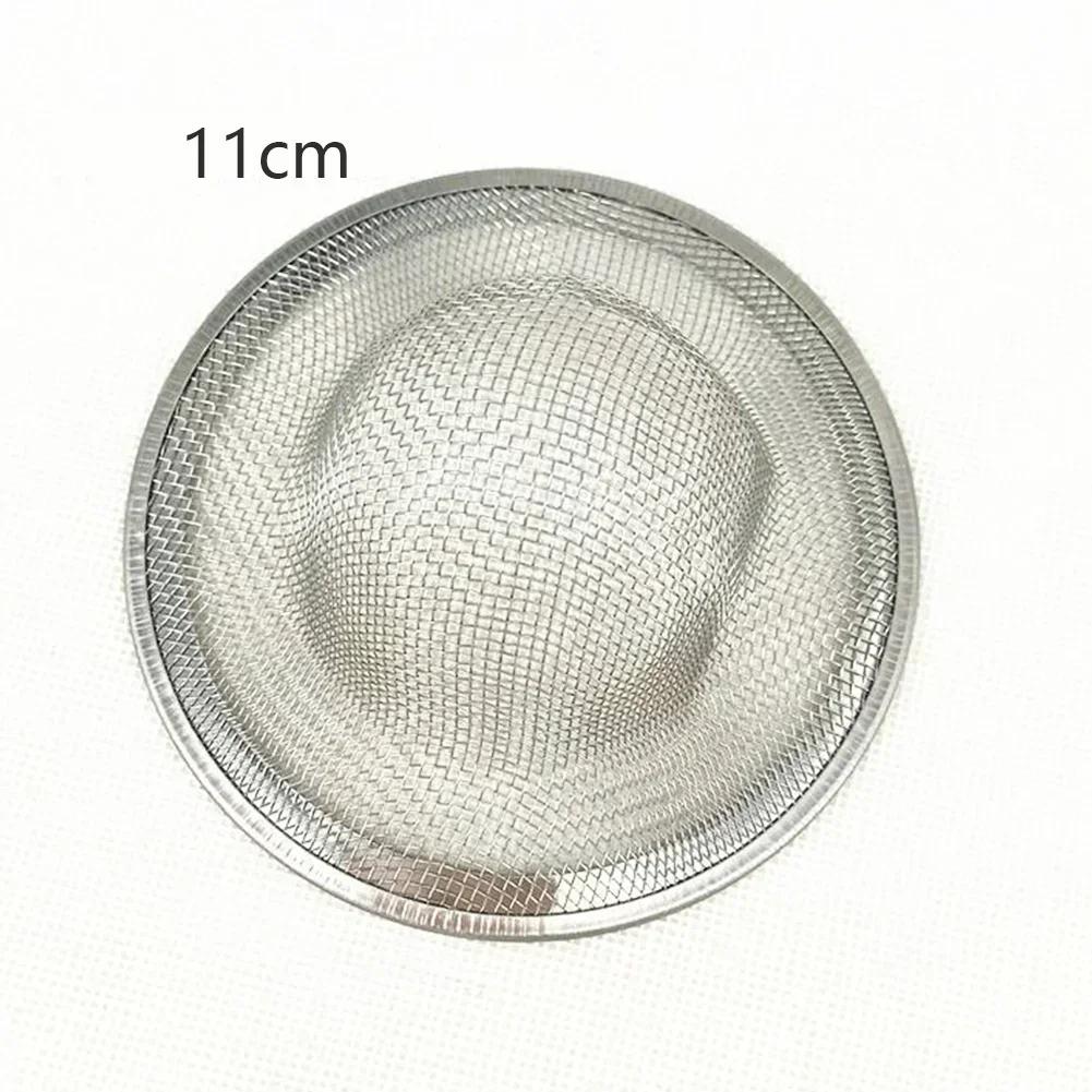 5/7/9/11cm Spülbecken Sieb Küchen Wasser Spülbecken Filter Edelstahl Badezimmer Bodenablauf Abdeckung Dusche Haarfänger Stöpsel