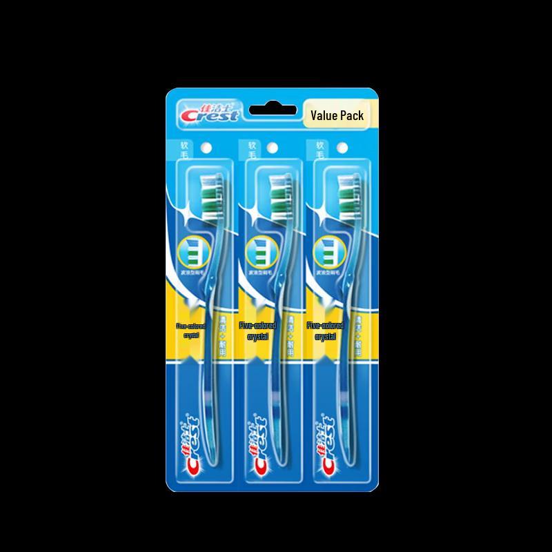 Crest Soft Bristle Toothbrushes 6-Pack