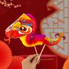 3D Paper Dragon Craft Chinese New Year Chinese Dragon Dance New DIY Dragon Decor