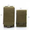 Outdoorové taktické pouzdro MOLLE Army Camo Camouflage Bag Háček Poučka na opasek Pouzdro Pouzdro Pouzdro
