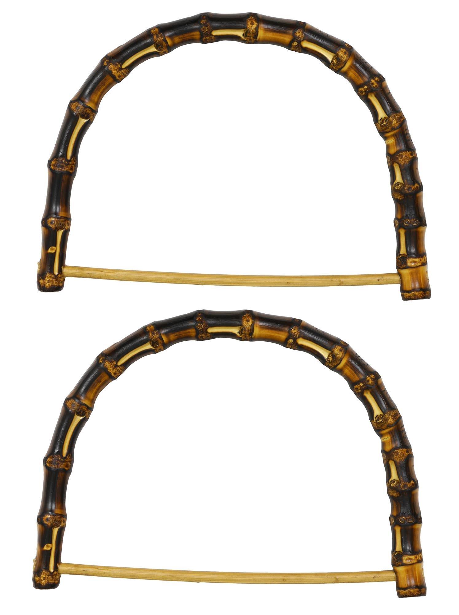 

INAZUMA Бамбуковая ручка для сумки #425 Обожженный коричневый BB-8