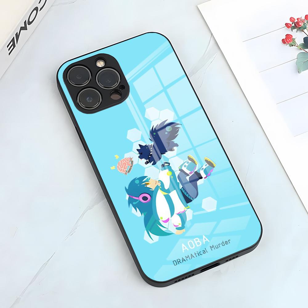 

Dramatical Murders Aoba Phone Case For IPhone 17 Pro Max 15 Pro 16 14 Plus 12 13 Mini 11 Pro Shockproof Glass Cover iPhone16
