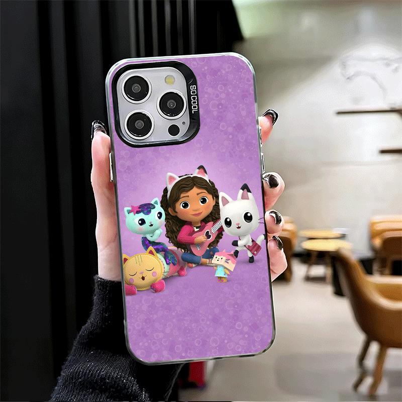 G-Gabbys Dollhouse Cartoon Shockproof Phone Case for iPhone 17 Air 16 16E 15 Pro Max 14 Plus 13 Mini 12 Back Cover Anti Fall Fun