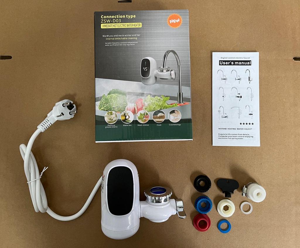 Instant Hot Water Quick-Heating Kitchen Faucet