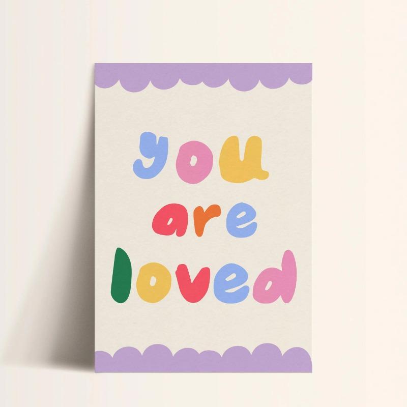 Colorful Kids Digital Text Inspirational Quotes Poster Fun Inspirational Artwork Positive Quotes For Kids Parenting Room Decor