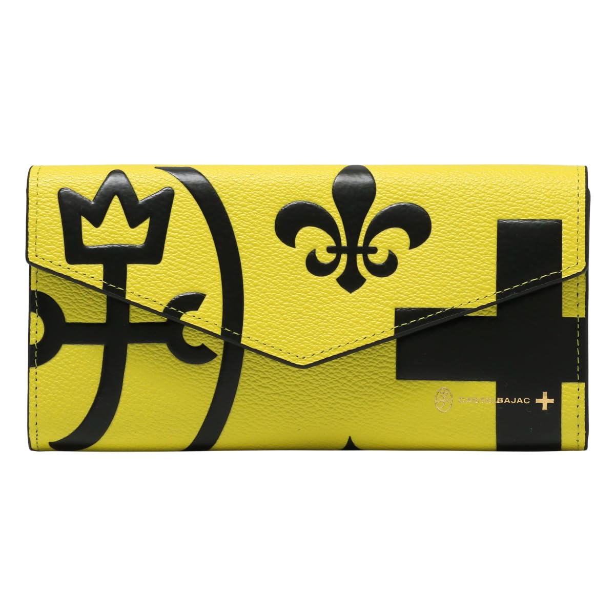 

Cover Genuine Leather 081605 Nezel Large Capacity Card Storage Yellow [Castelbajac] Women s [11]