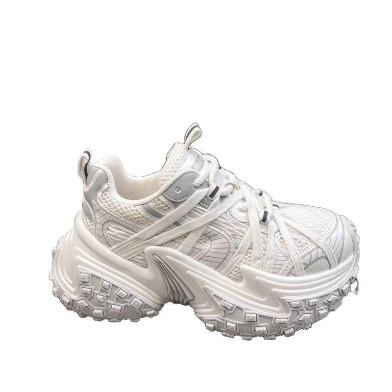 Tire platform women's spring new breathable versatile casual sports shoes