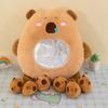 Cute Capybara Puffer Fish Snack Pillow Dolls Creative Puffer Fish Plush Doll Girls Children's Gifts Holiday Party Favours