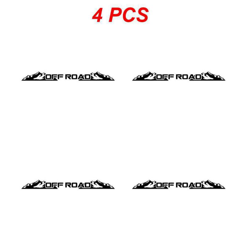 2~5PCS 100cmX9cm For OFF ROAD - Windshield Banner Car Stickers Vinyl Decal Back Window Sticker Fits  4x4 Mud Off Road Auto