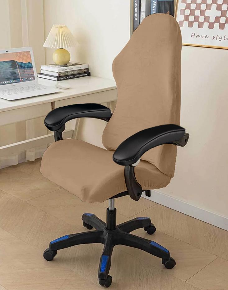 Elastic Cover For Gaming Chair Velvet Camel Gaming Chair