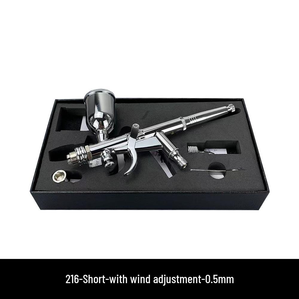 Butterfly Airbrush Spray Pen: 0.5/0.8 Nozzle for Leather, Car, and Furniture Repair