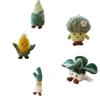 Veggie Plush Keychain White Cabbage Broccoli Corn And More
